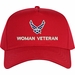 U.S. Air Force Hap Wings Woman Veteran Cap