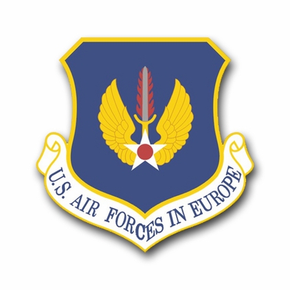 U.S. Air Force In Europe Command  Vinyl Transfer Decal