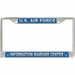 U.S. Air Force Information Warfare Center License Plate Frame