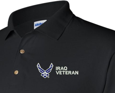 U.S. Air Force Iraq Veteran Polo