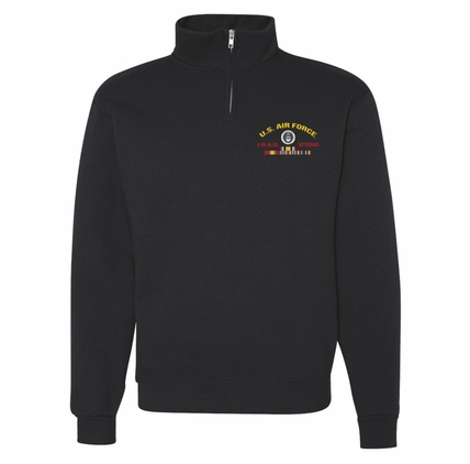U.S. Air Force Iraq Veteran Printed Quarter-Zip