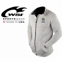 U.S. Air Force Knit HEATR Long Sleeve Full Zip Shirts Thumbnail Illustration