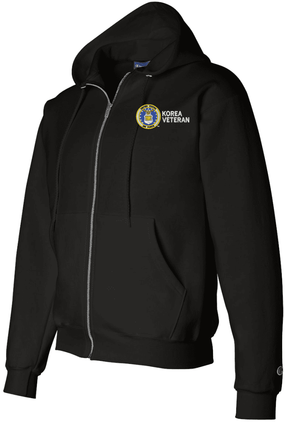 U.S. Air Force Korea Veteran Full Zip Hoodie