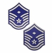 U.S. Air Force Master Sergeant with Diamond Rank Insignia