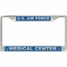 U.S. Air Force Medical Center License Plate Frame