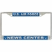 U.S. Air Force News Center License Plate Frame