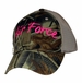 U.S. Air Force Pink Text Camo Ball Cap