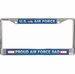 U.S. Air Force Proud Air Force Dad License Plate Frame