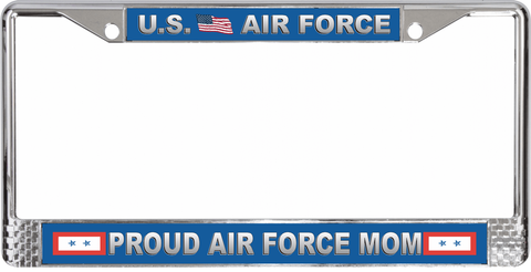 U.S. Air Force Proud Air Force Mom License Plate Frame