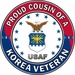 U.S. Air Force Proud Cousin of a Korea Veteran