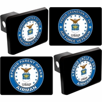 U.S. Air Force Proud Family Hitch Covers Thumbnail Illustration
