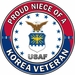 U.S. Air Force Proud Niece of a Korea Veteran