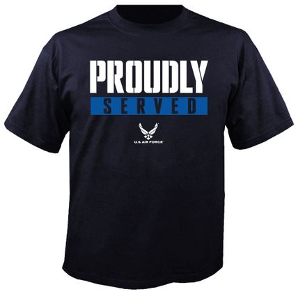 U.S. Air Force Proudly Served T-Shirt