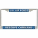 U.S. Air Force Reserve Command License Plate Frame