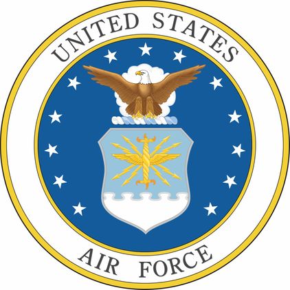 U.S. Air Force Seal 5" Die Cut Magnet
