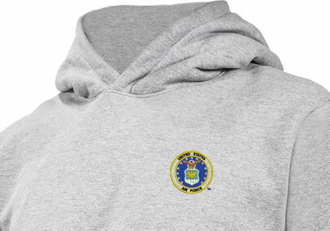 U.S. Air Force Seal Heavy Weight Fleece Hoodie