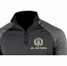 U.S. Air Force Seal with Text ProWikMax 2-Tone 1/4 Zip Long Sleeve Shirt