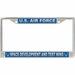 U.S. Air Force Space Development and Test Wing License Plate Frame