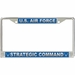 U.S. Air Force Strategic Command License Plate Frame