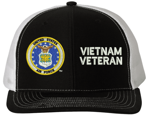 U.S. Air Force Symbol Vietnam Veteran Mesh Back Cap