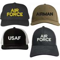 U.S. Air Force Text Only Caps Thumbnail Illustration