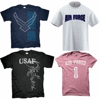 U.S. Air Force USAF T Shirts Thumbnail Illustration