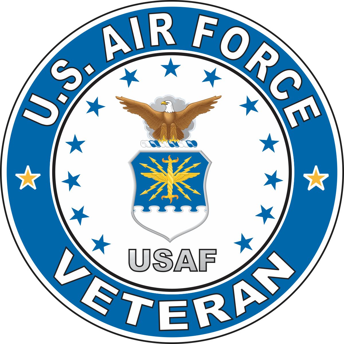 U.S. Air Force Veteran Decal