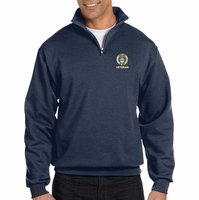 U.S. Air Force Veteran Embroidered Quarter-Zip Pullovers Thumbnail Illustration
