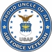 U.S. Air Force Veteran Proud Uncle Decal