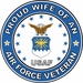 U.S. Air Force Veteran Proud Wife Decal