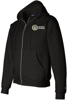 U.S. Air Force Vietnam Veteran Full Zip Hoodie