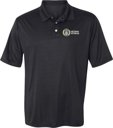 U.S. Air Force Vietnam Veteran Moisture Wicking Polo
