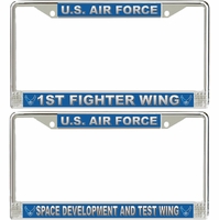 U.S. Air Force Wings License Plate Frames Thumbnail Illustration