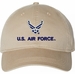 U.S. Air Force with Logo Unstructured Dad Cap