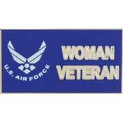 U.S. Air Force Woman Veteran Pin