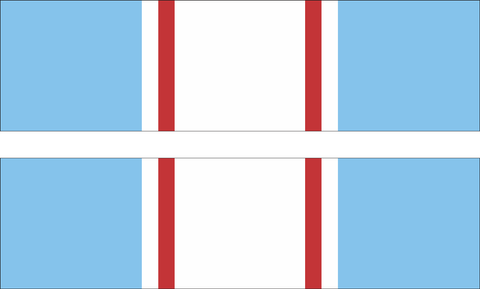 U.S. Antarctic Expedition Ribbon Decal