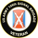 U.S. Army 106th Signal Brigade Veteran Sticker Decal