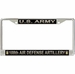 U.S. Army 108th Air Defense Artillery Brigade License Plate Frame