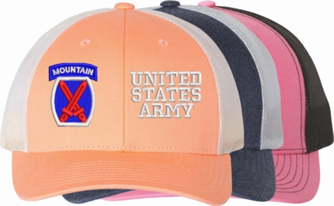 U.S. Army 10th Mountain Division United States Army Women's Split-Cap