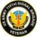 U.S. Army 1101st Signal Brigade Unit Crest Veteran Sticker Decal