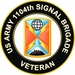 U.S. Army 1104th Signal Brigade Veteran Sticker Decal