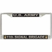 U.S. Army 11th Signal Brigade License Plate Frame