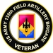 U.S. Army 135th Field Artillery Brigade Veteran Sticker Decal