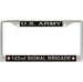 U.S. Army 142nd Signal Brigade License Plate Frame