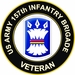 U.S. Army 157th Infantry Brigade Veteran Sticker Decal