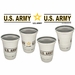U.S. Army 16 oz Stadium Cups (4-Pack)