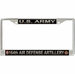 U.S. Army 164th Air Defense Artillery Brigade License Plate Frame