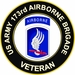 U.S. Army 173rd Airborne Brigade Veteran Sticker Decal