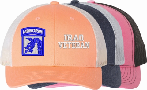 U.S. Army 18th Airborne Corps Iraq Veteran Women's Split-Cap