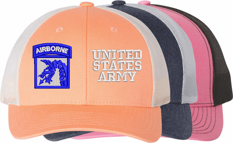 U.S. Army 18th Airborne Corps United States Army Women's Split-Cap